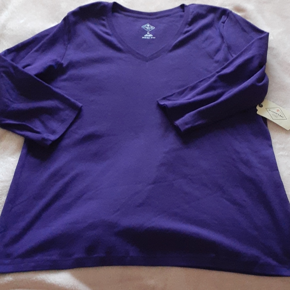 PURPLE T-SHIRT SIZE XL NWT